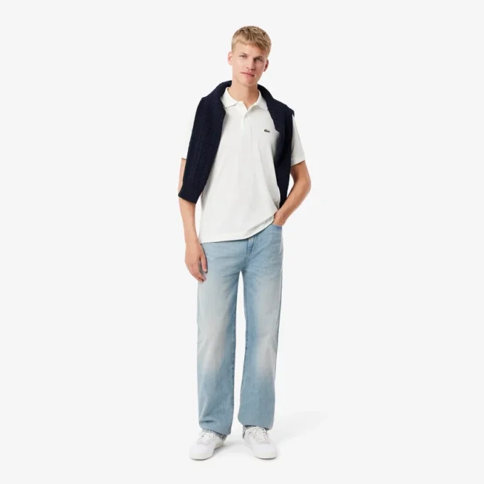 Polo L.12.12 Light Piqua de corte clásico para hombre