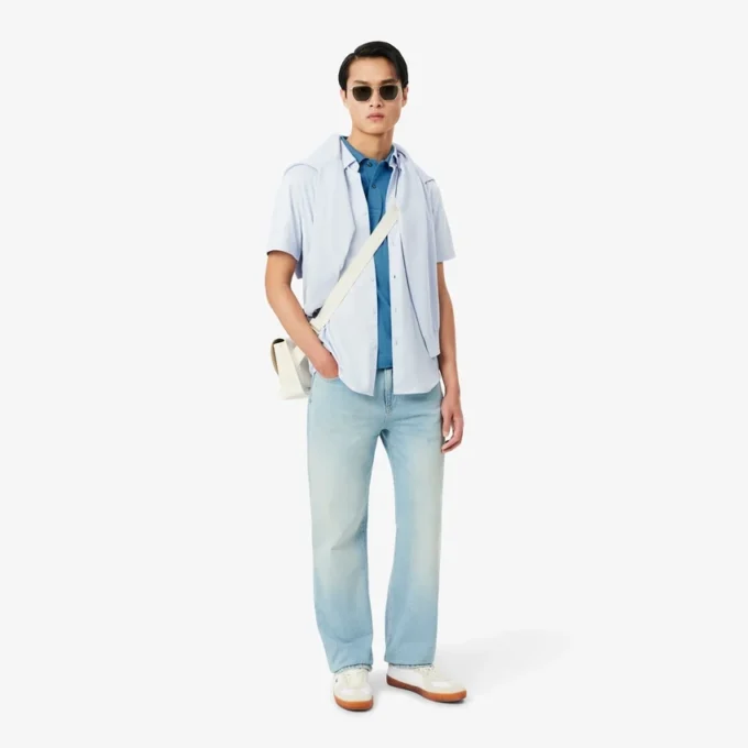 Polo L.12.12 Light Piqua de corte clásico para hombre