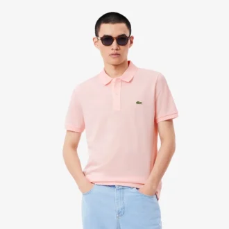 Polo L.12.12 Piqué de corte ajustado para hombre