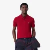 Polo L.12.12 Piqué de corte ajustado para hombre