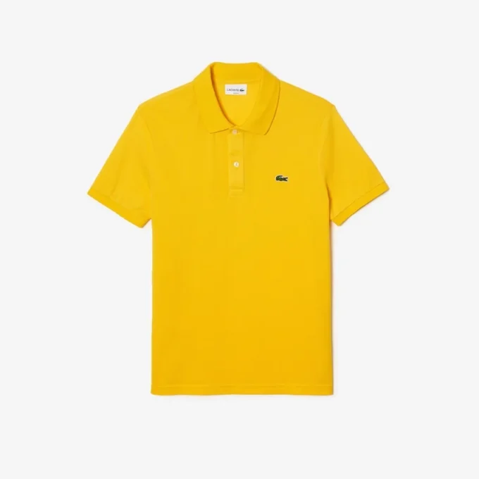 Polo L.12.12 Piqué de corte ajustado para hombre