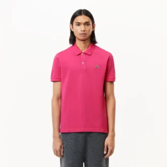 Polo L.12.12 Piqué de corte ajustado para hombre
