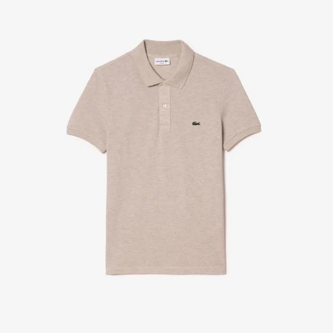 Polo L.12.12 Piqué de corte ajustado para hombre