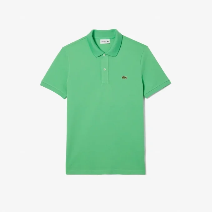 Polo L.12.12 Piqué de corte ajustado para hombre