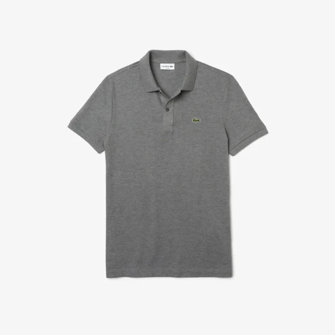 Polo L.12.12 Piqué de corte ajustado para hombre