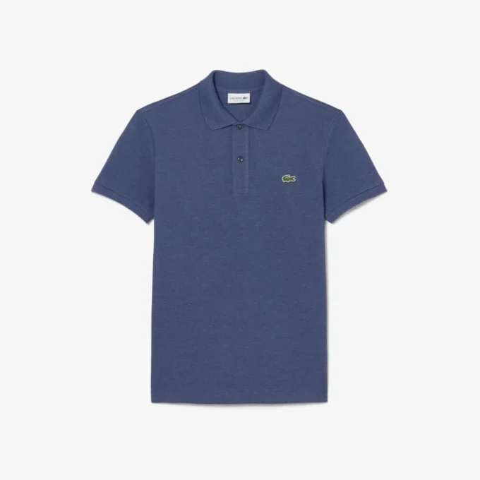 Polo L.12.12 Piqué de corte ajustado para hombre