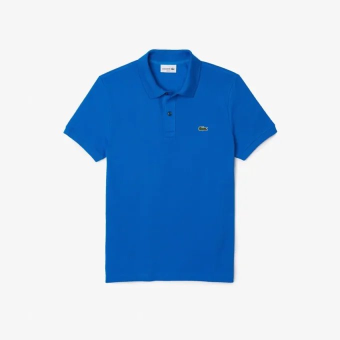 Polo L.12.12 Piqué de corte ajustado para hombre