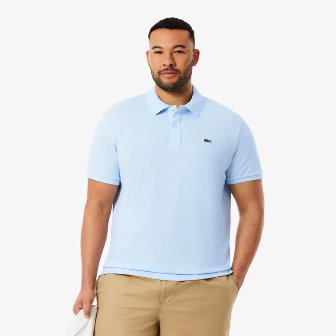 Polo L.12.12 Piqué de corte ajustado para hombre