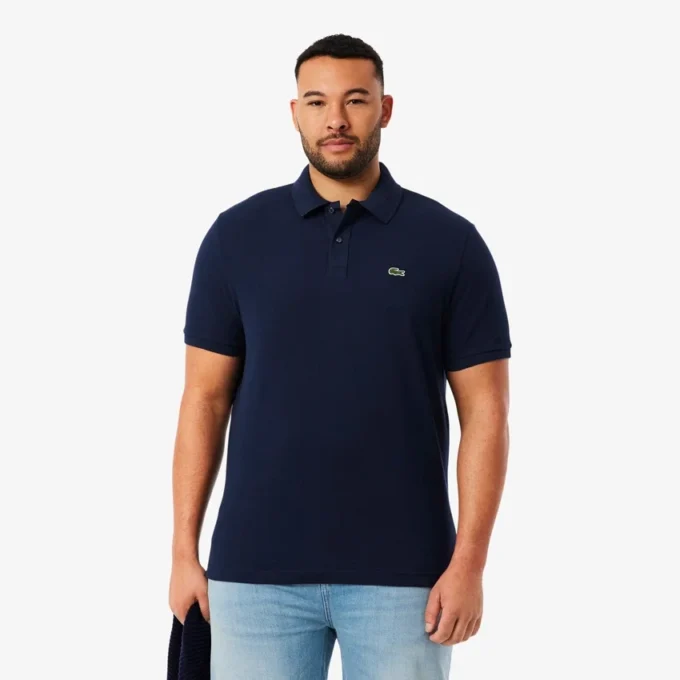 Polo L.12.12 Piqué de corte ajustado para hombre