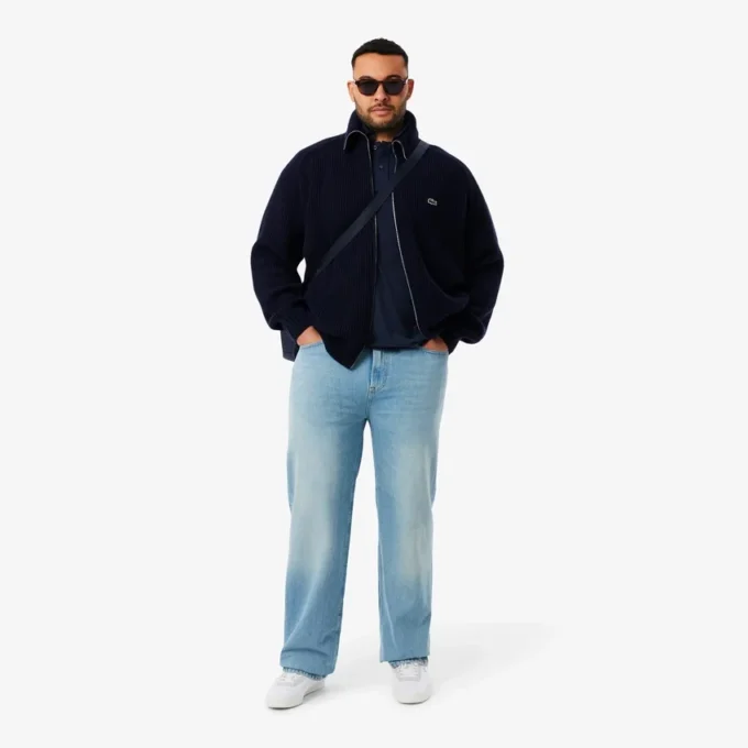 Polo L.12.12 Piqué de corte ajustado para hombre