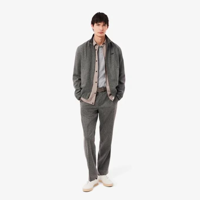 Polo L.12.12 Piqué de corte ajustado para hombre