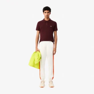 Polo L.12.12 Piqué de corte ajustado para hombre