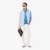 Polo L.12.12 Piqué de corte ajustado para hombre