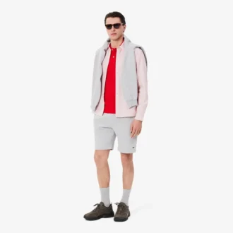 Polo L.12.12 Piqué de corte ajustado para hombre