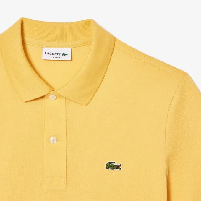 Polo L.12.12 Piqué de corte ajustado para hombre