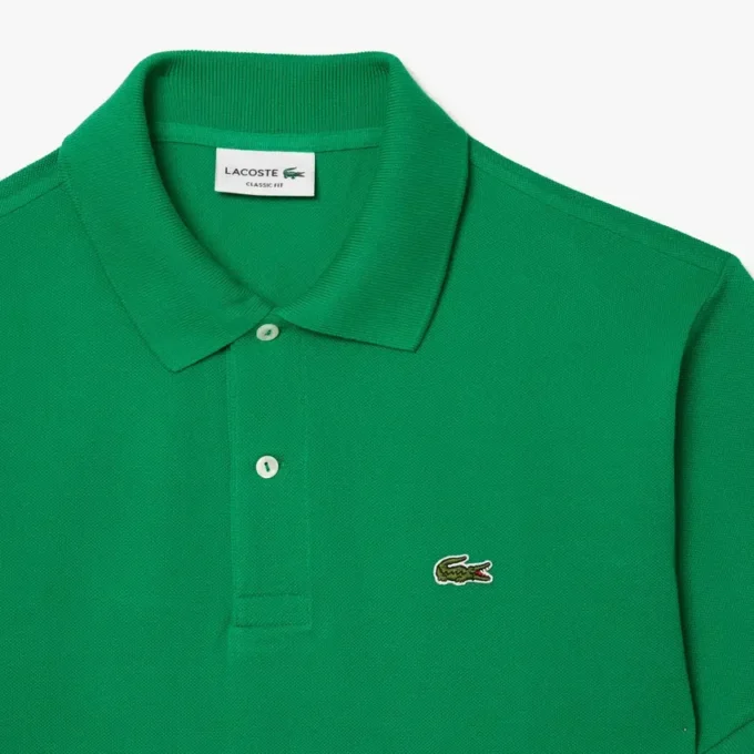 Polo L.12.12 Piqué de corte ajustado para hombre