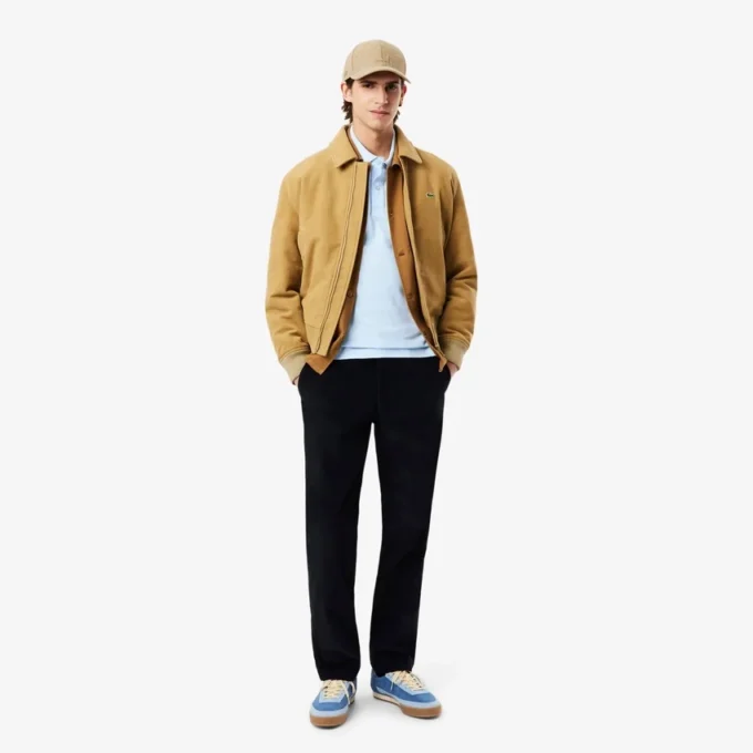 Polo L.12.12 Piqué de corte ajustado para hombre