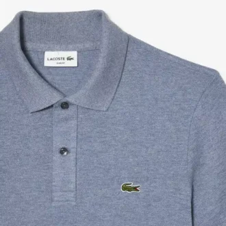 Polo L.12.12 Piqué de corte ajustado para hombre