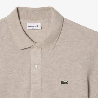 Polo L.12.12 Piqué de corte ajustado para hombre