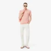 Polo L.12.12 Piqué de corte ajustado para hombre