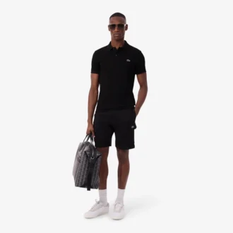 Polo L.12.12 Piqué de corte ajustado para hombre