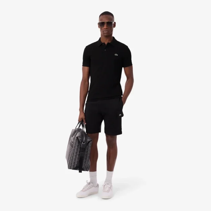 Polo L.12.12 Piqué de corte ajustado para hombre