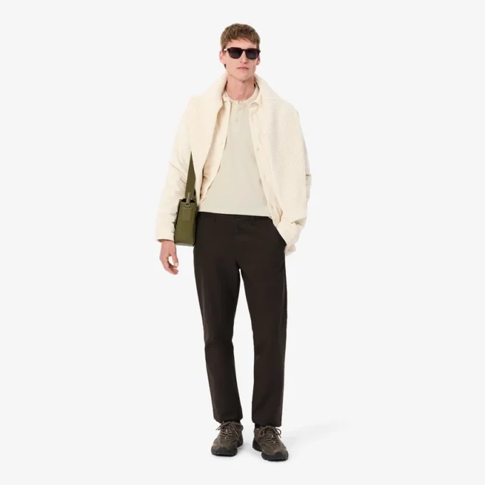 Polo L.12.12 Piqué de corte ajustado para hombre
