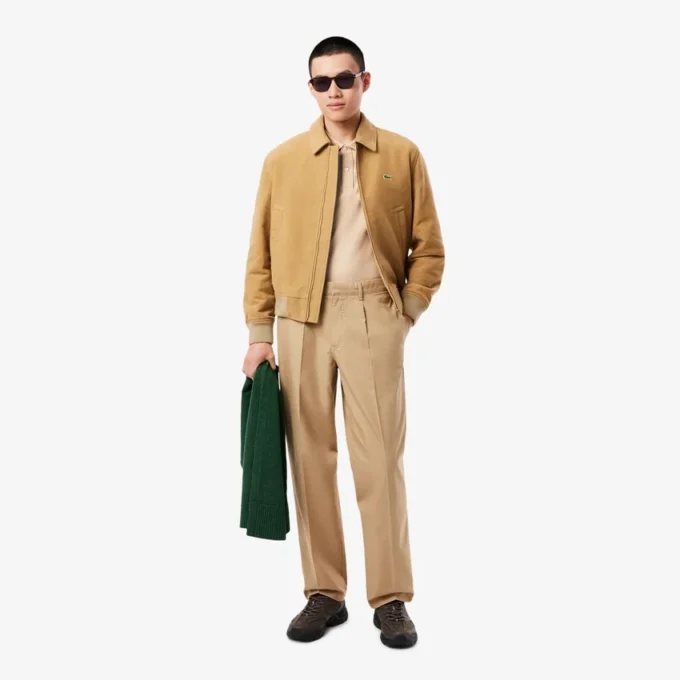 Polo L.12.12 Piqué de corte ajustado para hombre