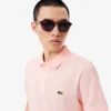 Polo L.12.12 Piqué de corte ajustado para hombre