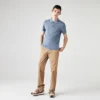 Polo L.12.12 Piqué de corte ajustado para hombre