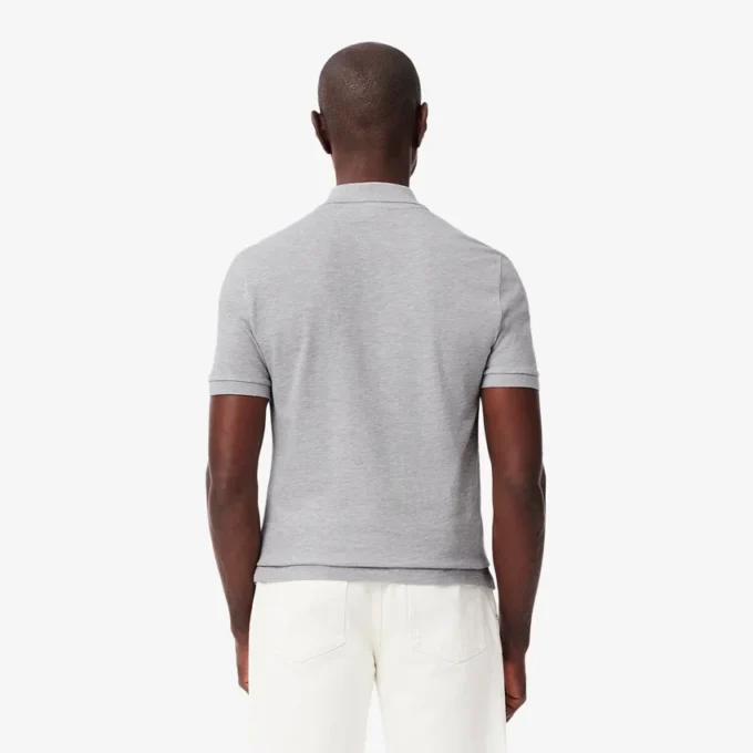Polo L.12.12 Piqué de corte ajustado para hombre