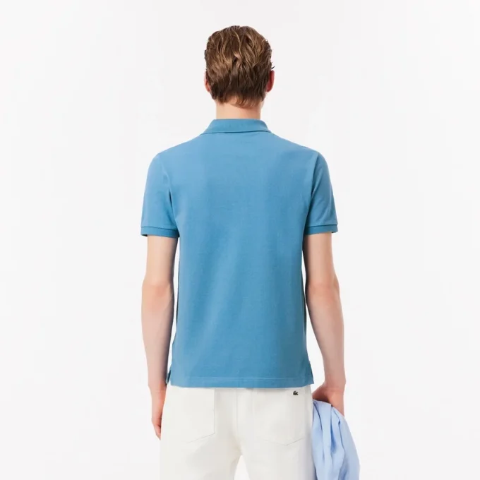 Polo L.12.12 Piqué de corte ajustado para hombre