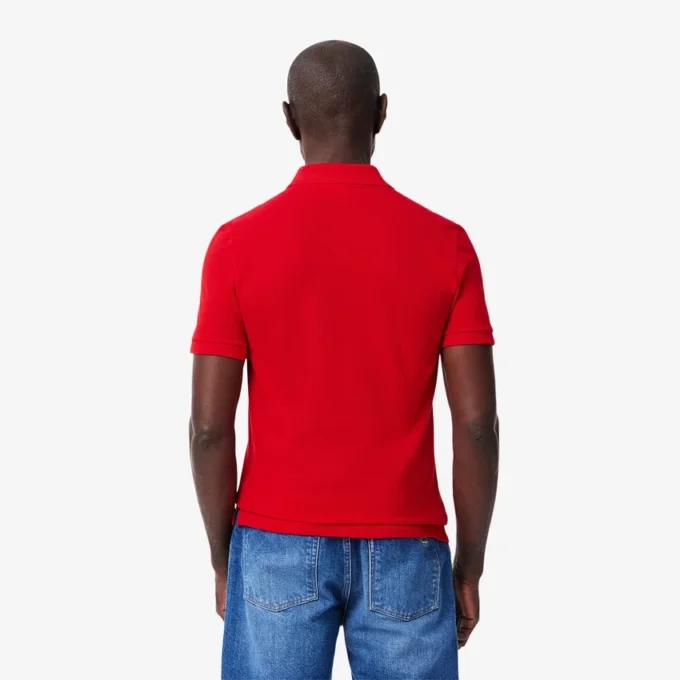 Polo L.12.12 Piqué de corte ajustado para hombre