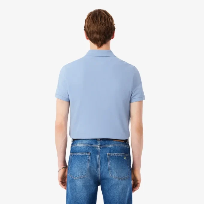 Polo L.12.12 Piqué de corte ajustado para hombre