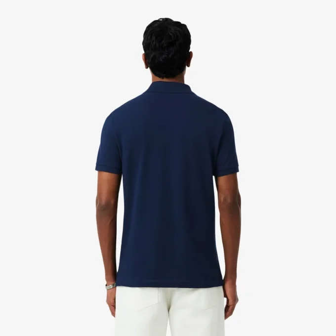 Polo L.12.12 Piqué de corte ajustado para hombre