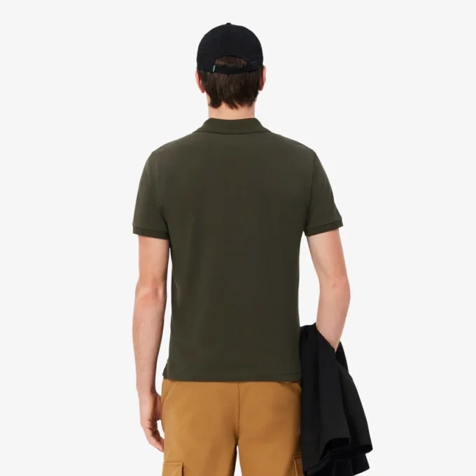 Polo L.12.12 Piqué de corte ajustado para hombre