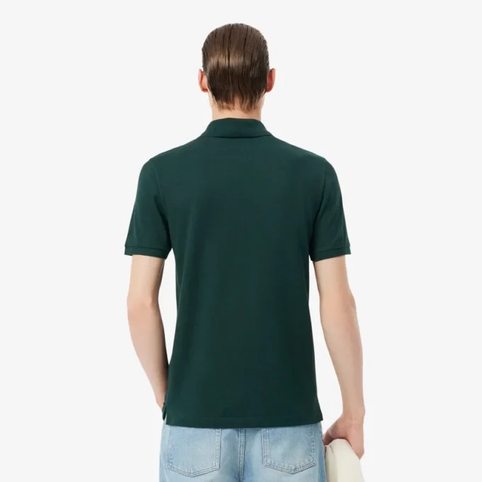 Polo L.12.12 Piqué de corte ajustado para hombre
