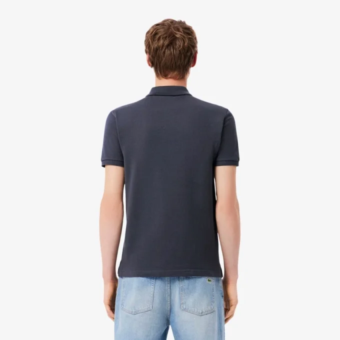 Polo L.12.12 Piqué de corte ajustado para hombre