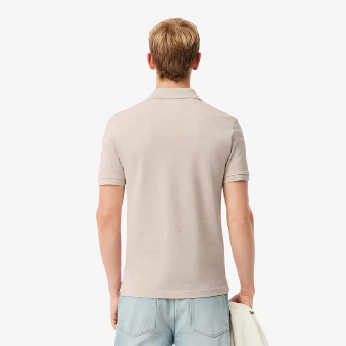Polo L.12.12 Piqué de corte ajustado para hombre