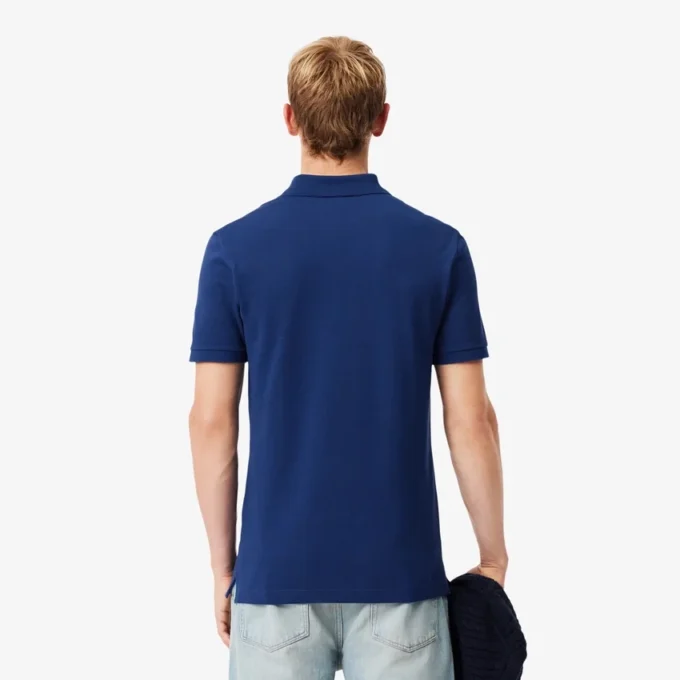 Polo L.12.12 Piqué de corte ajustado para hombre