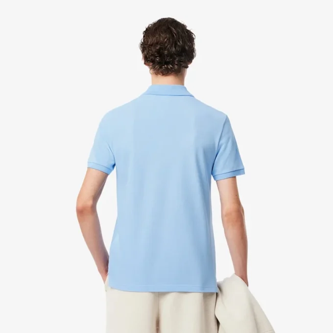 Polo L.12.12 Piqué de corte ajustado para hombre