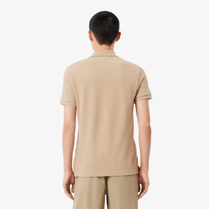 Polo L.12.12 Piqué de corte ajustado para hombre