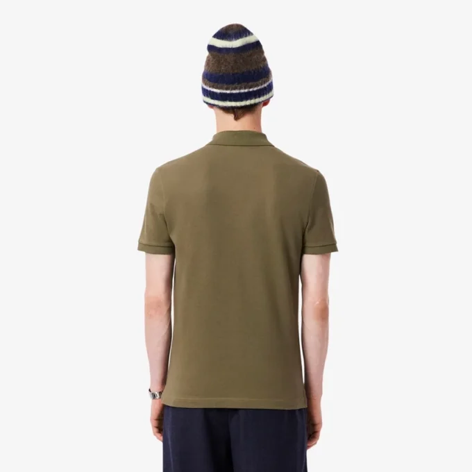 Polo L.12.12 Piqué de corte ajustado para hombre