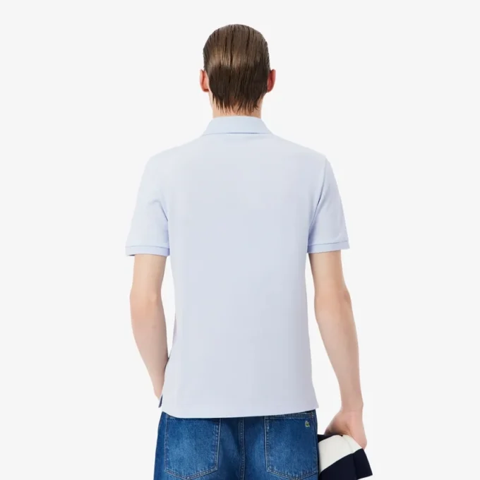 Polo L.12.12 Piqué de corte ajustado para hombre