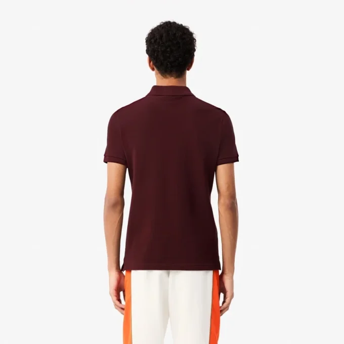 Polo L.12.12 Piqué de corte ajustado para hombre