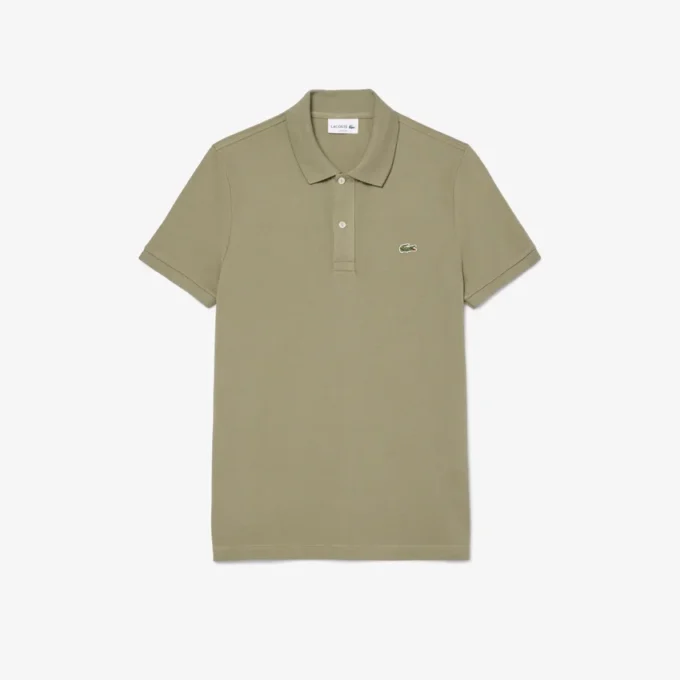 Polo L.12.12 Piqué de corte ajustado para hombre