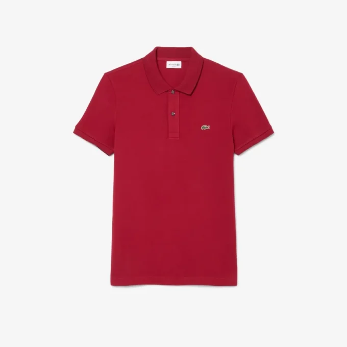 Polo L.12.12 Piqué de corte ajustado para hombre