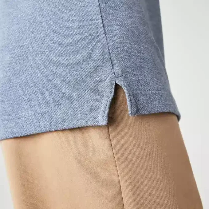 Polo L.12.12 Piqué de corte ajustado para hombre