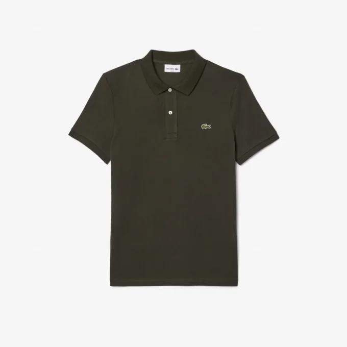 Polo L.12.12 Piqué de corte ajustado para hombre