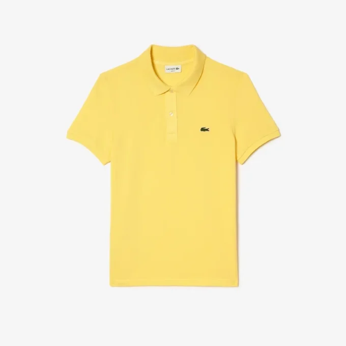 Polo L.12.12 Piqué de corte ajustado para hombre